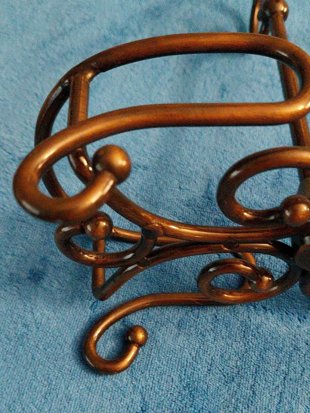 Princess House Fantasia Metal Caddy/ Cruet Holder Item #2593